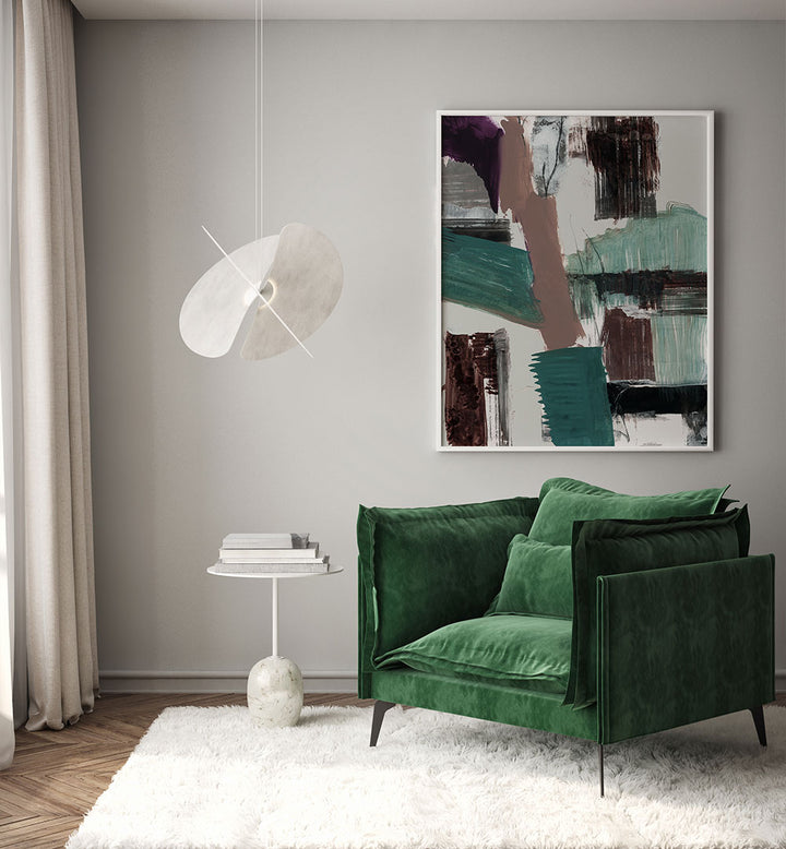 BLUE ABSTRACT , ABSTRACT PAINTINGS