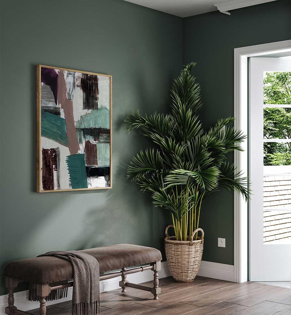 BLUE ABSTRACT , ABSTRACT PAINTINGS