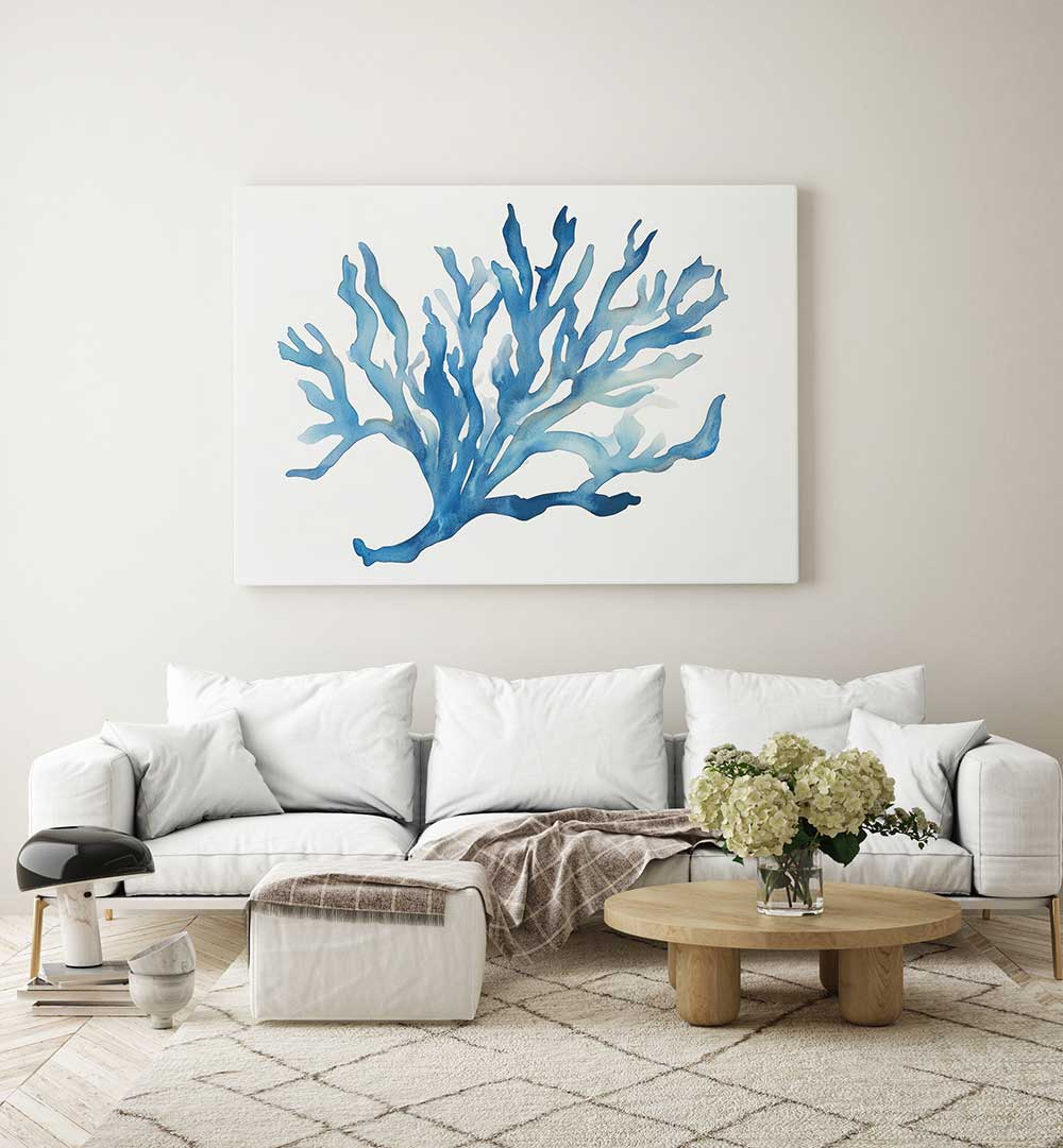 BLUE CORAL , BEACH PAINTINGS