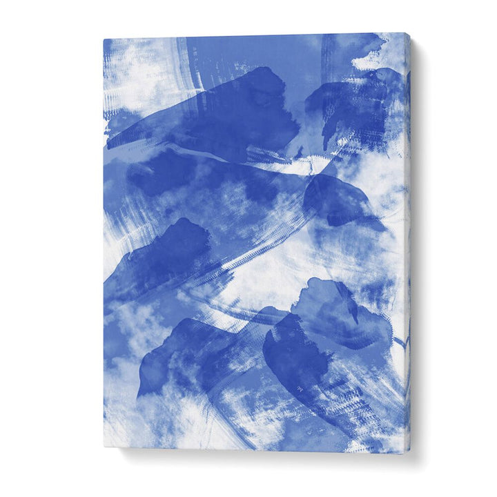 Blue Storm by Martina Abstract Paintings in Gallery Wrap