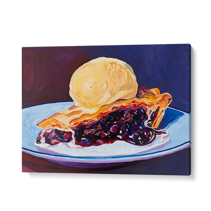 Blueberry Pie By Key And Sea Creative Bar and Cafe Art in Gallery Wrap