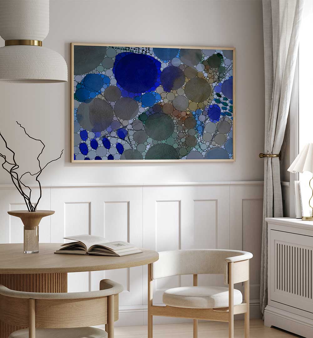 BLUE OCEAN ABSTRACT , ABSTRACT PAINTINGS