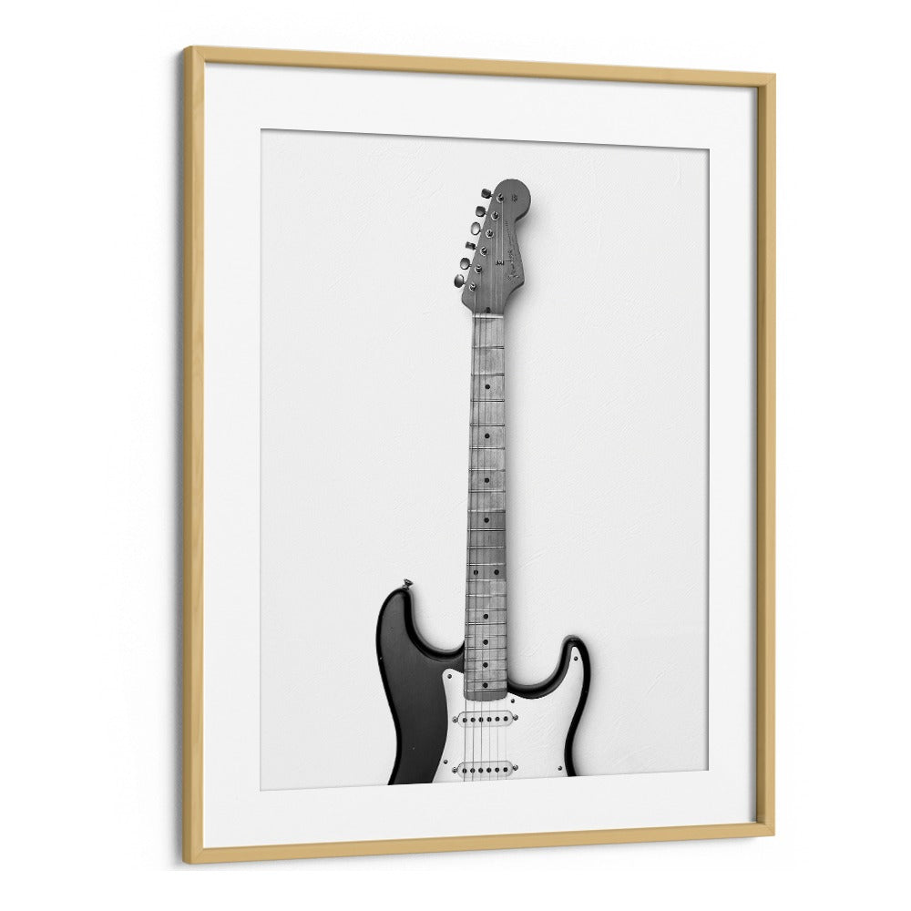 Blues Breaker Twang by David Drake Fine Art Photography Fashion Photography in Oak Wood Frame With Mount