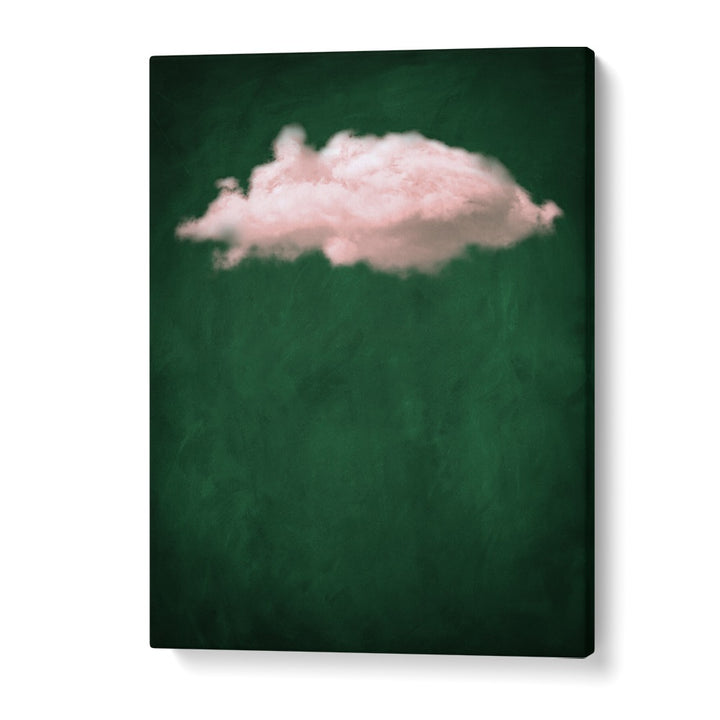 Blush Emerald Cloud By Aureous Abstract Paintings Abstract Art Prints in Gallery Wrap