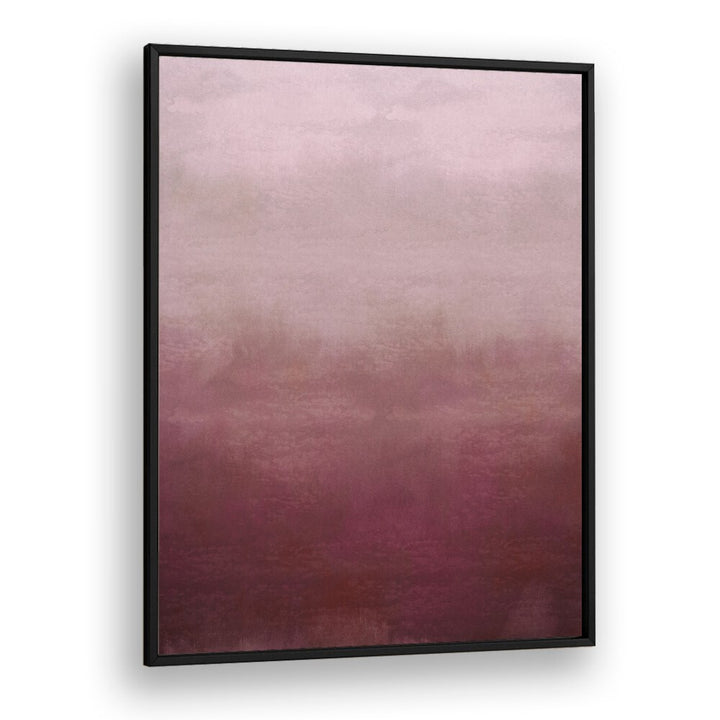 Blush Pink Abstract Abstract Art Abstract Paintings in Black Plain Frame