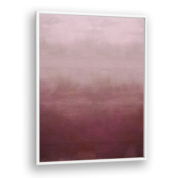 Blush Pink Abstract Abstract Art Abstract Paintings in White Plain Frame