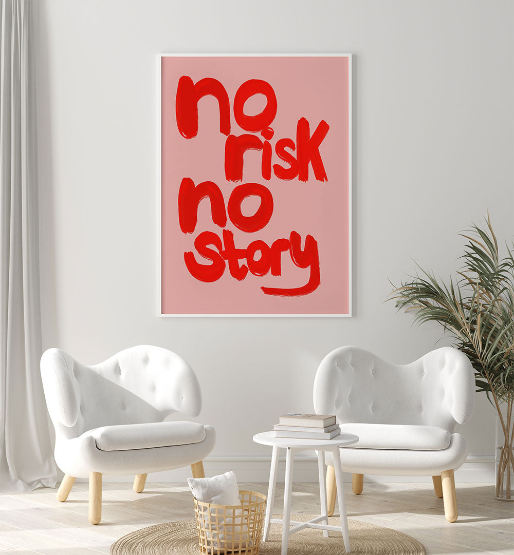 BOLD RED JOURNEY , QUOTES & TYPOGRAPHY POSTERS