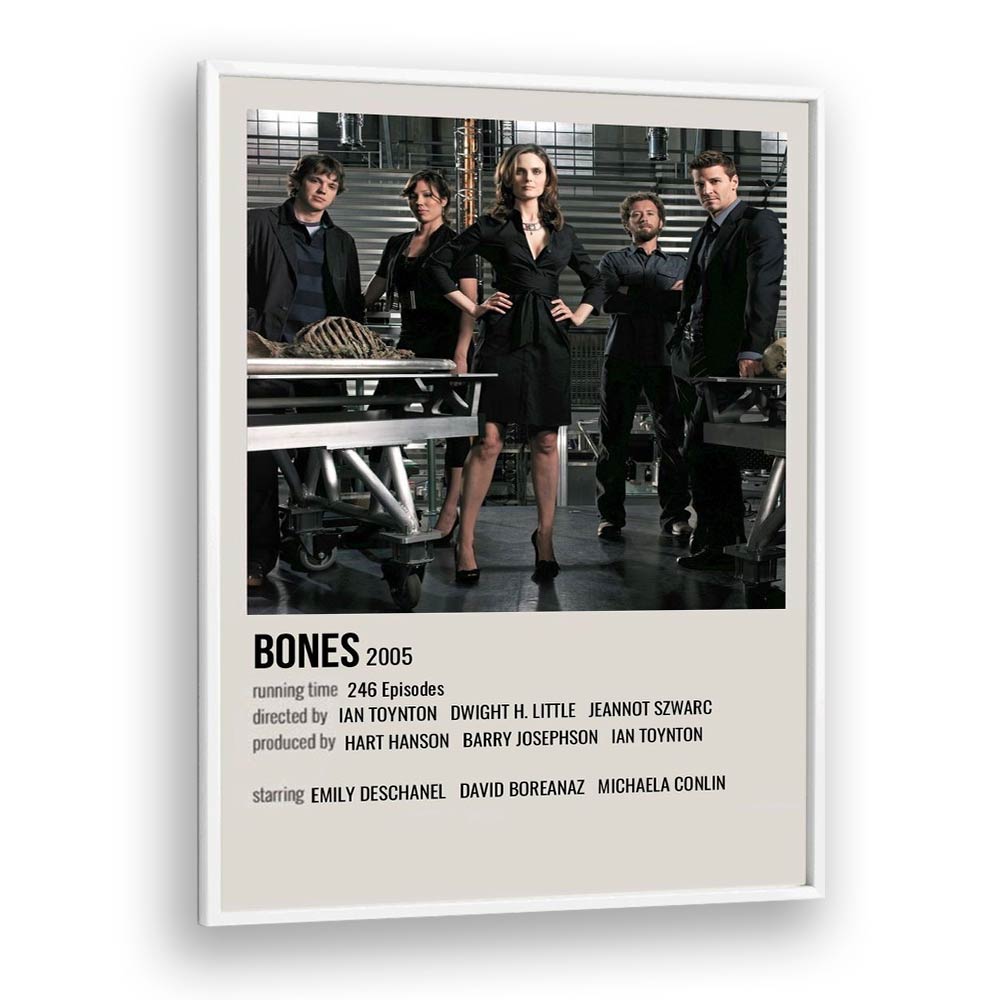 Bones 2005 Movie Posters in White Plain Frame