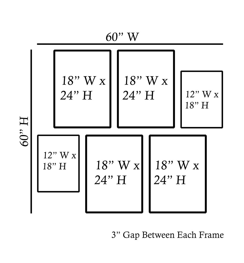 POP PARADE  GALLERY WALL , GALLERY WALLS & SETS