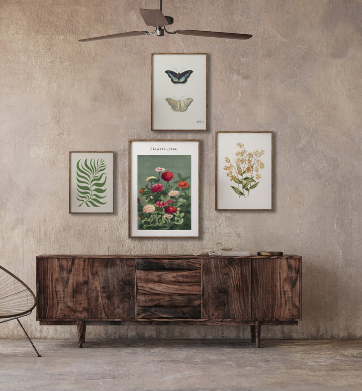 gallerywall painting - BOTANICAL X GALLERY WALL by Asianmonk