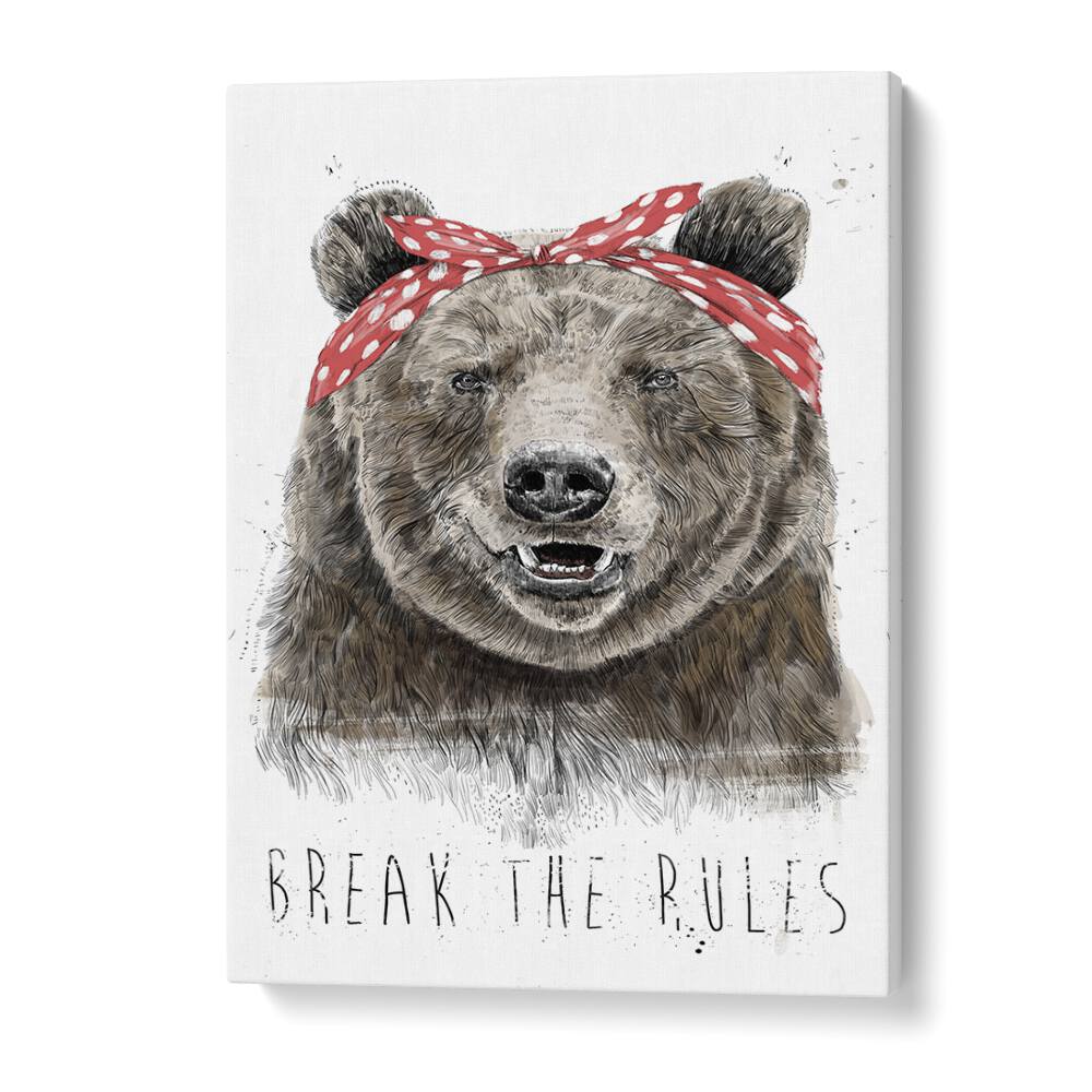 Break The Rules By Balazs Solti Kids Room Art in Gallery Wrap