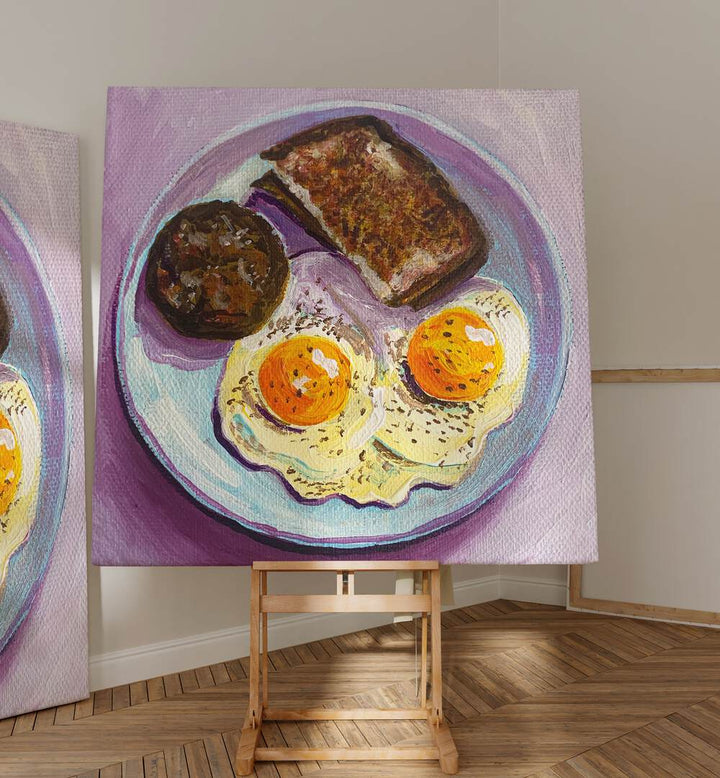 Breakfast By Key And Sea Creative Bar and Cafe Art in Gallery Wrap beside an artwork