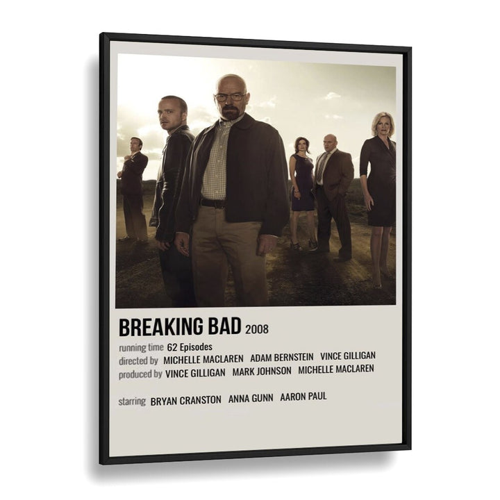 Breaking Bad Movie Posters in Black Plain Frame