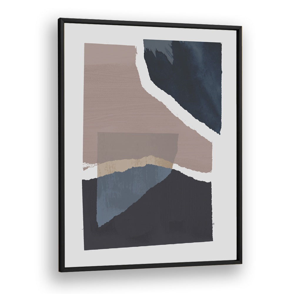 Broken Pieces By Mareike By Mareike Bohmer Abstract Art Abstract Paintings in Black Plain Frame