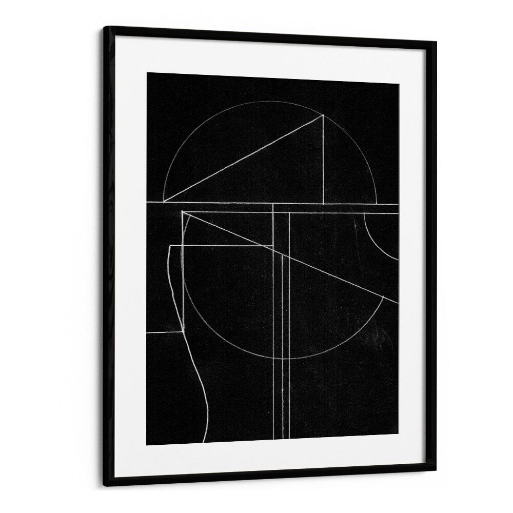 Buia By Dan Hobday Abstract Art Abstract Paintings in Black Frame With Mount