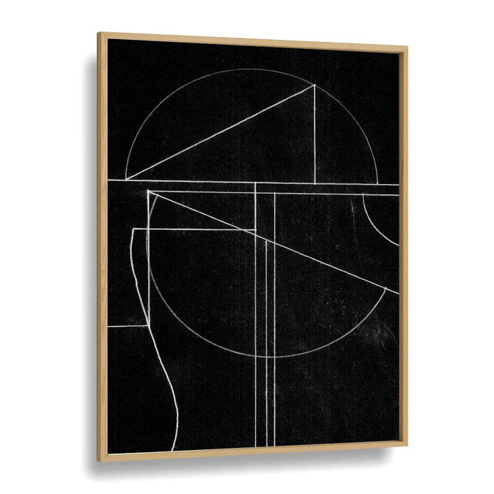 Buia By Dan Hobday Abstract Art Abstract Paintings in Oak Wood Plain Frame