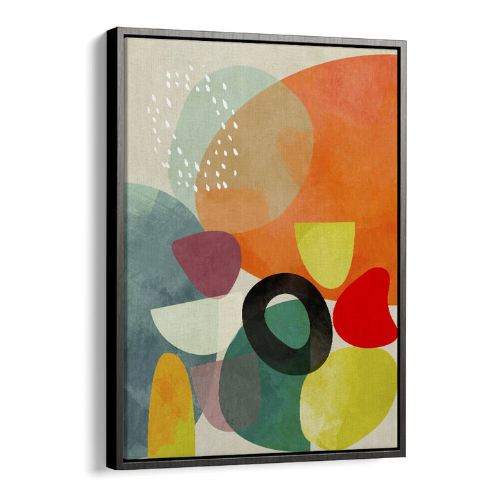 Buntes 2020 Kopie I By Ana Rut Bre Abstract Art Abstract Wall Art in Black Floater Frame