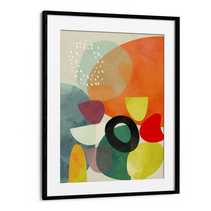 Buntes 2020 Kopie I By Ana Rut Bre Abstract Art Abstract Wall Art in Black Frame With Mount