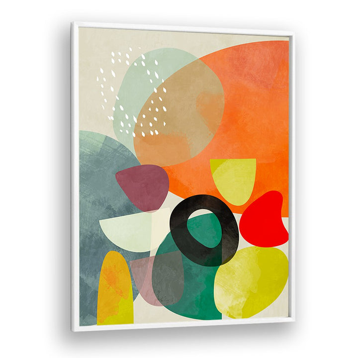 Buntes 2020 Kopie I By Ana Rut Bre Abstract Art Abstract Wall Art in White Plain Frame