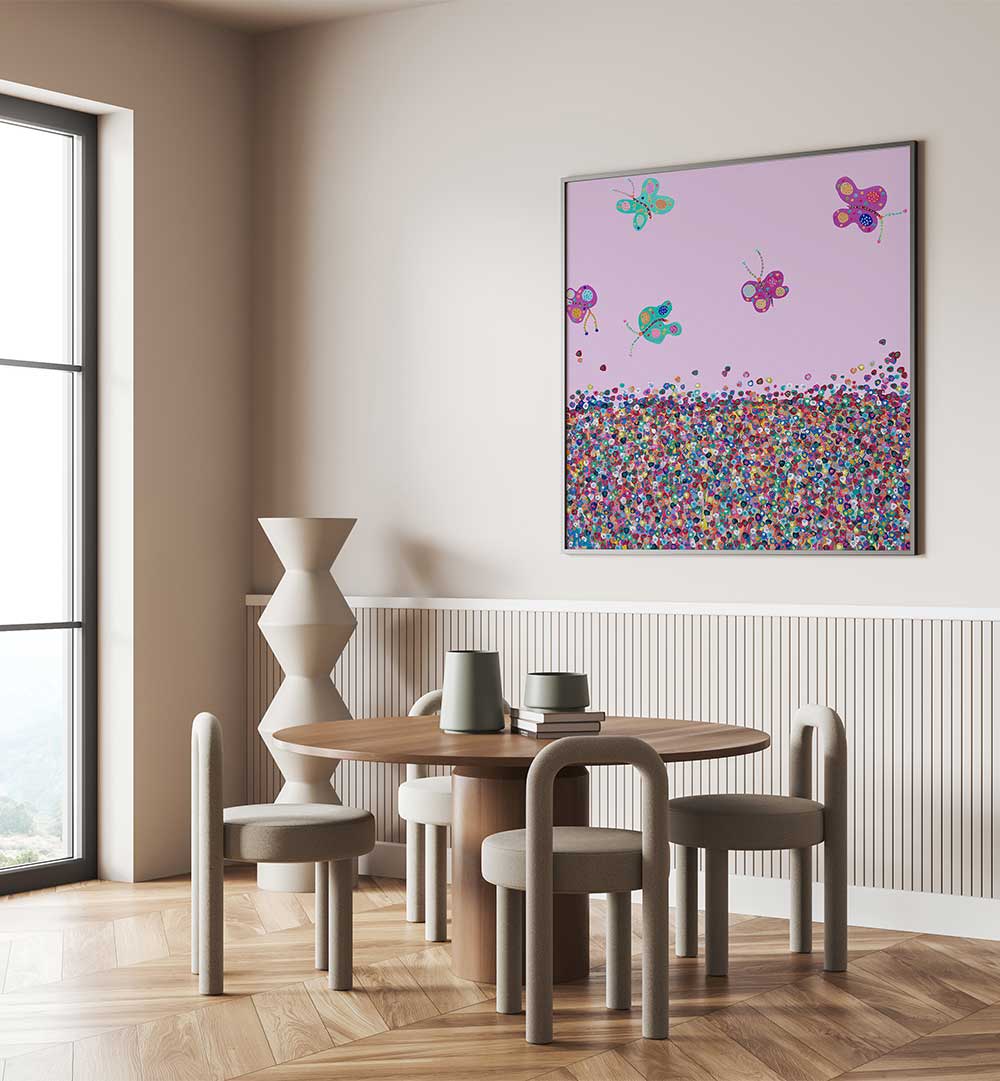 BUTTERFLIES ARE FREE , KIDS ROOM PAINTINGS