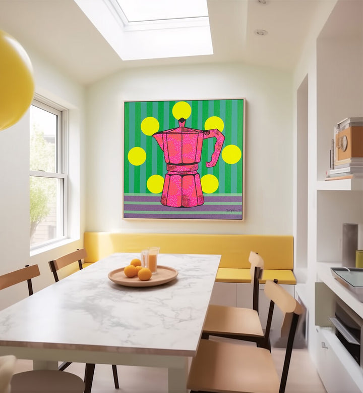 Brighten your cooking space with CAFE OLE, KITCHEN POSTERS featuring vibrant retro designs for a café-inspired feel.