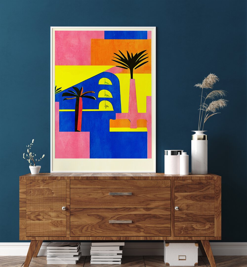 Vibrant CAIRO, BEACH PAINTINGS showcasing colorful beachscapes and cultural charm, perfect for transforming your space.