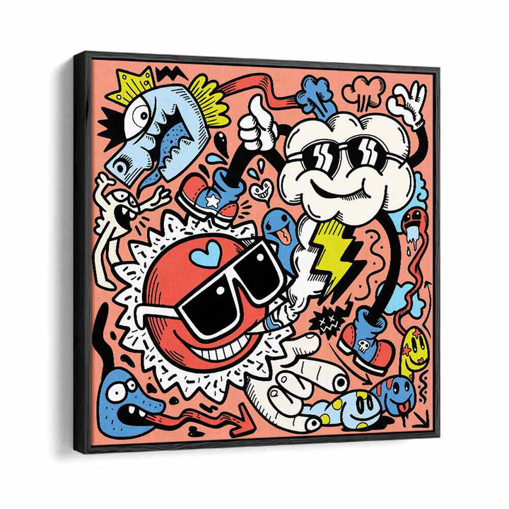 Vibrant CALL IT SWAG I, COMIC POSTERS from Asianmonk, perfect for transforming your space into a lively art haven.