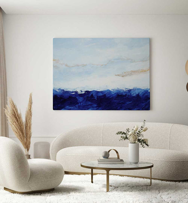 CALMING OCEAN WAVES , ABSTRACT PAINTINGS