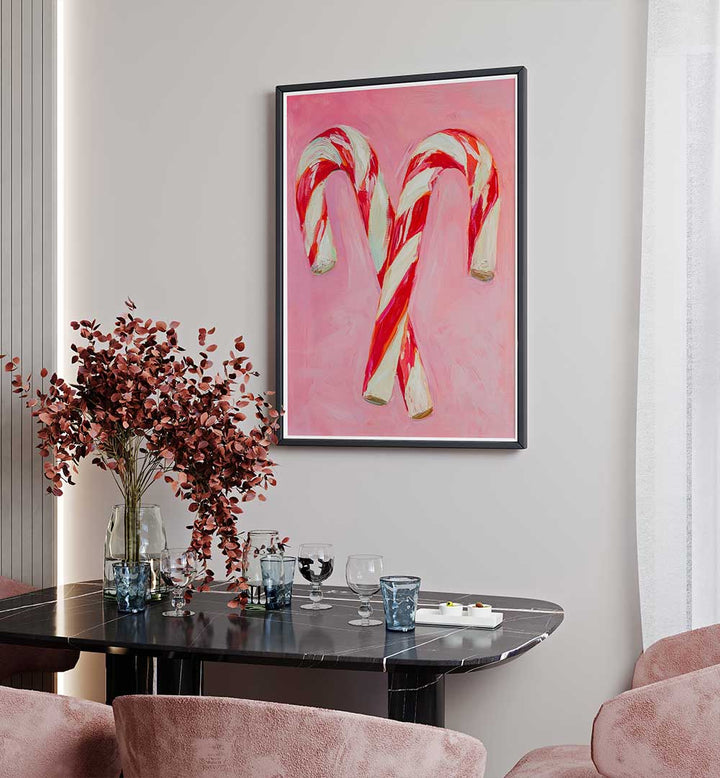 CANDY CANE DELIGHT , KIDS ROOM PAINTINGS