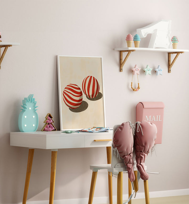 CANDY SWIRL SPHERES , KIDS ROOM PAINTINGS