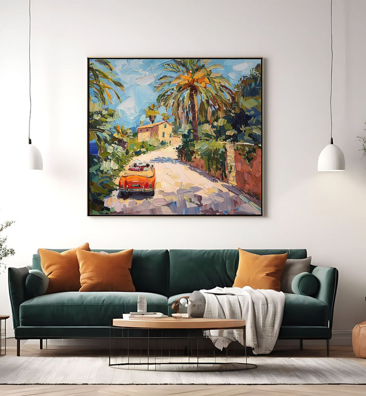 Classic automotive charm shines in CAR ON THE ROAD II, perfect for collectors and enthusiasts alike.