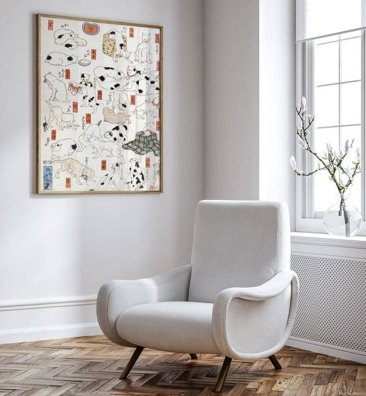 CATS , VINTAGE PAINTINGS