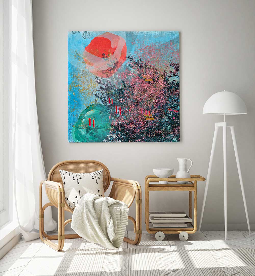 CELESTIAL BLOOM , ORGANIC FORMS