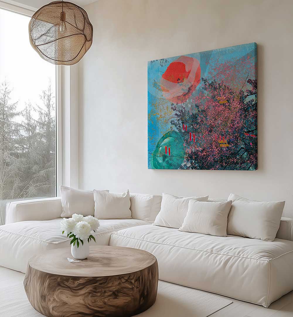 CELESTIAL BLOOM , ORGANIC FORMS