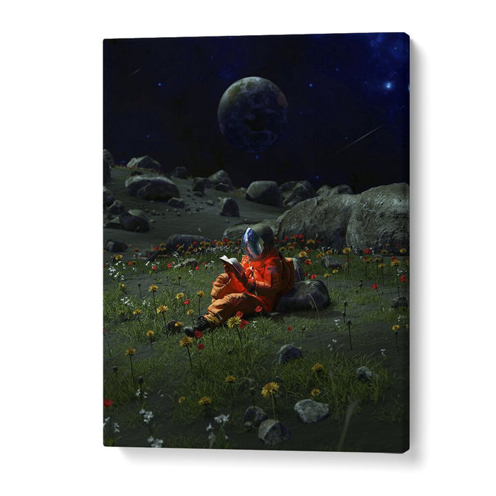 Chapter IX By Francis Minoza Astronaut & Nasa Paintings, Space Art Prints Artwork in Gallery Wrap
