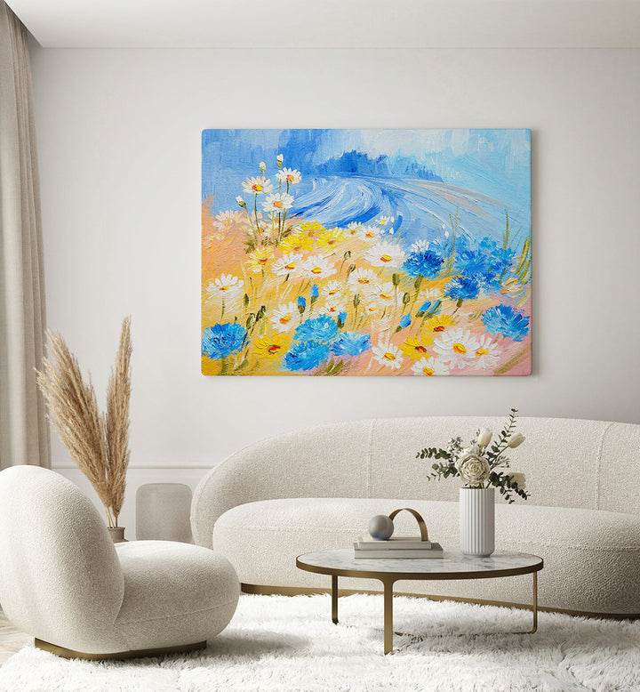 CHARMED FLORA , VINTAGE EUROPEAN PAINTINGS
