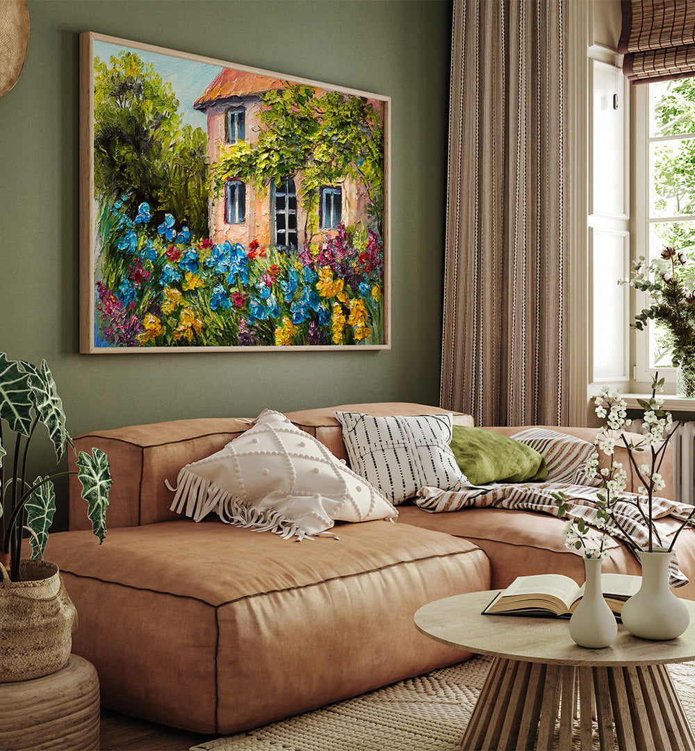 CHARMING RETREAT , VINTAGE EUROPEAN PAINTINGS