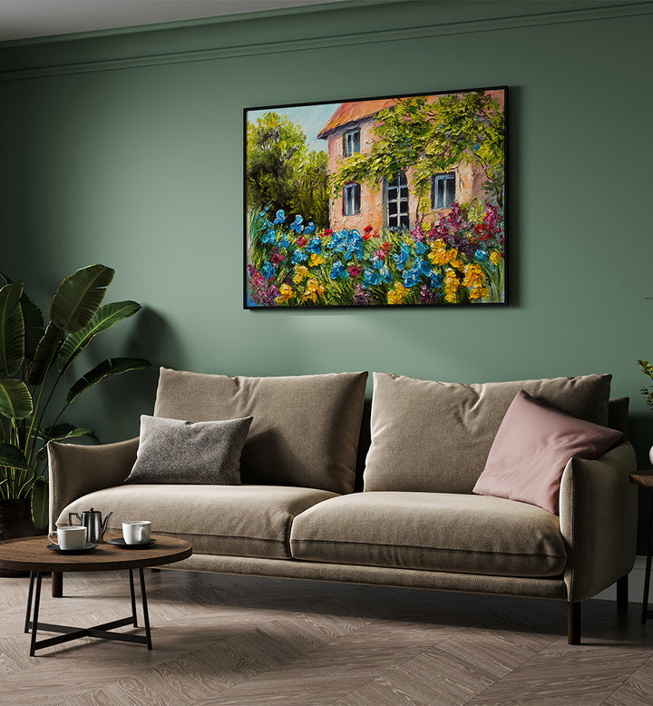 CHARMING RETREAT , VINTAGE EUROPEAN PAINTINGS