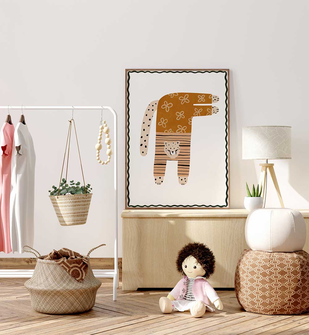 CHEETAH , KIDS ROOM PAINTINGS