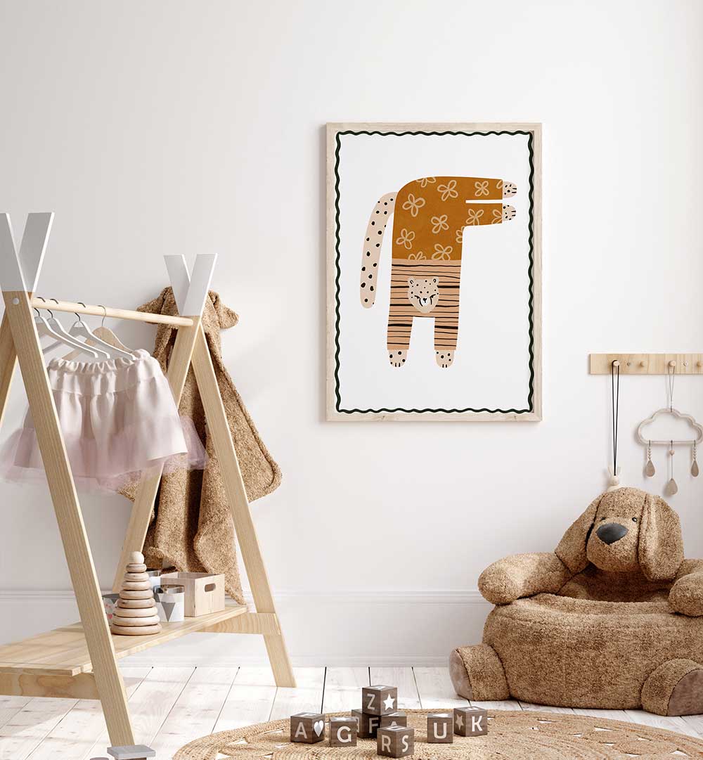 CHEETAH , KIDS ROOM PAINTINGS