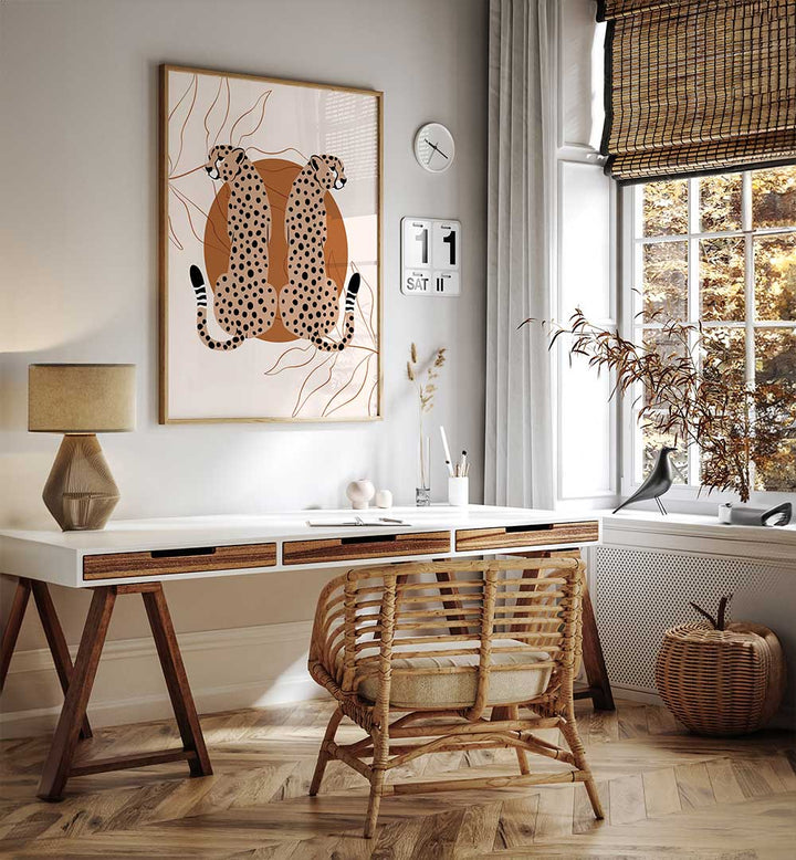 CHEETAH II , ANIMAL PAINTINGS