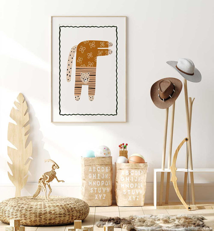 CHEETAH , KIDS ROOM PAINTINGS