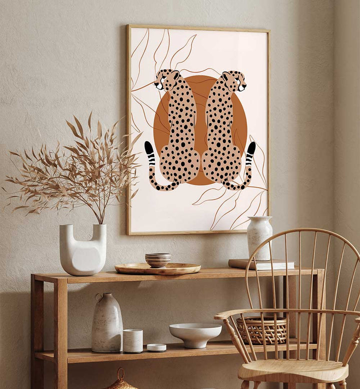 CHEETAH II , ANIMAL PAINTINGS