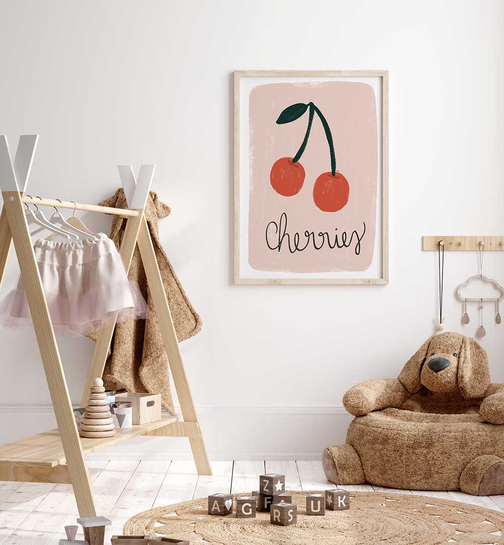 CHERRIES , KITCHEN POSTERS