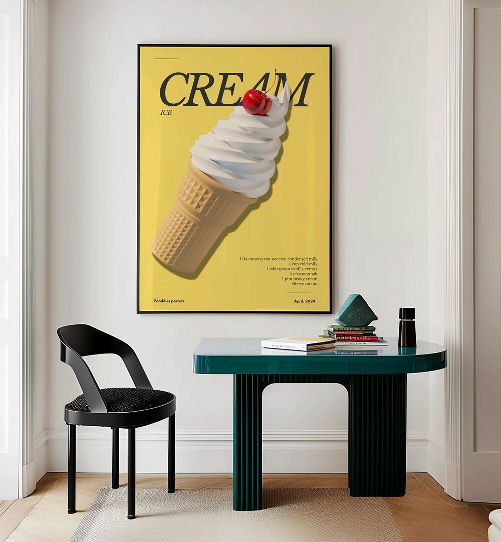 CHERRY ON TOP ICE CREAM , BAR & CAFE ART