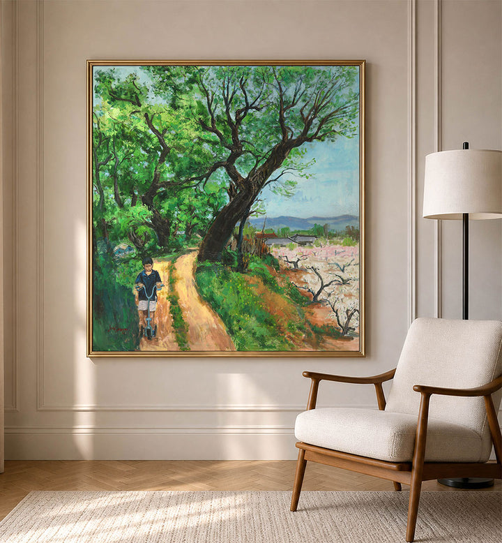 CHILDHOOD SPRING PATH