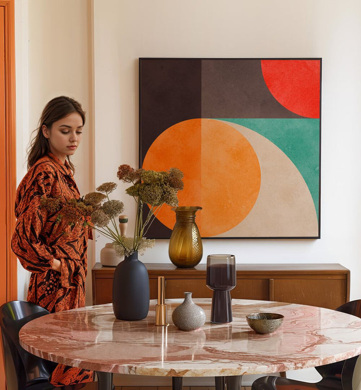 CIRCLES HARMONY X , GEOMETRIC ART PRINTS