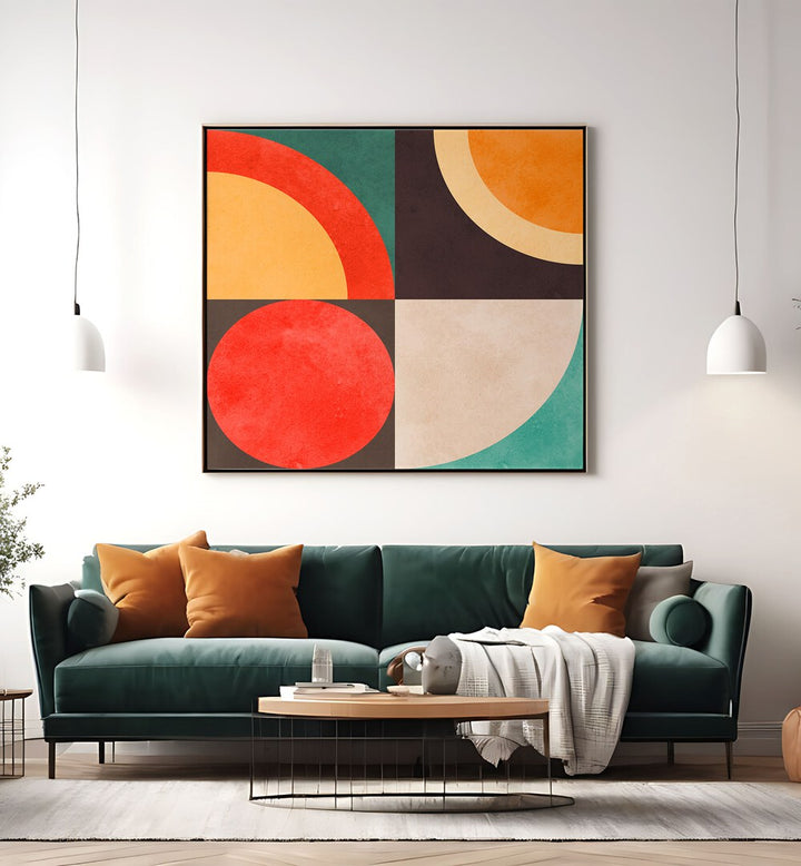 CIRCLES HARMONY XII , GEOMETRIC ART PRINTS