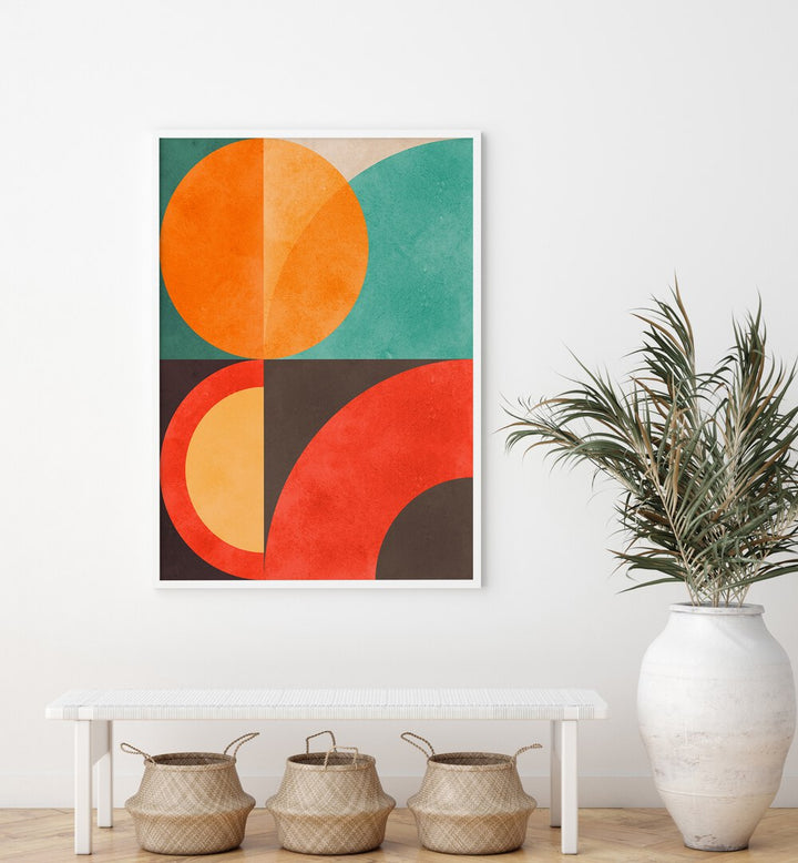 CIRCLES IN HARMONY IX , GEOMETRIC ART PRINTS
