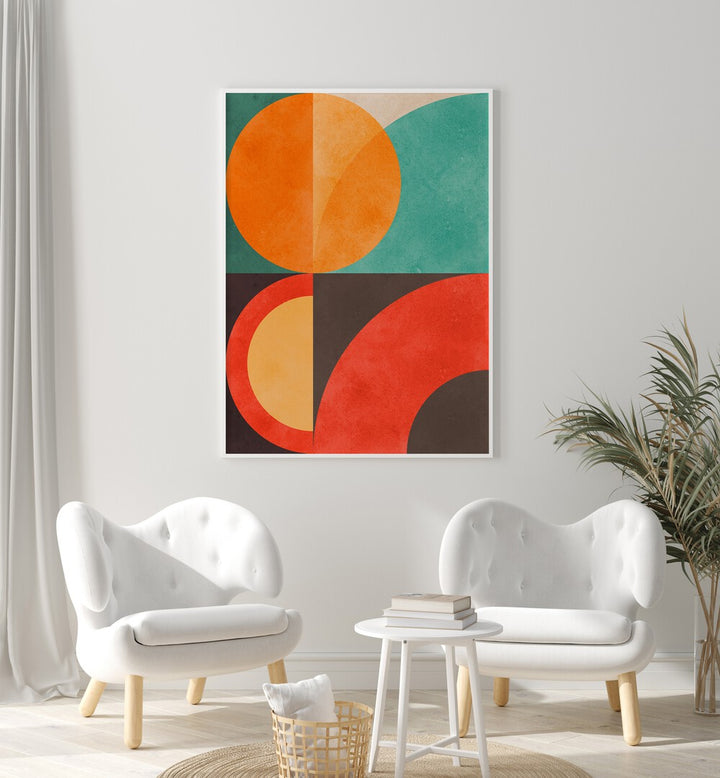 CIRCLES IN HARMONY IX , GEOMETRIC ART PRINTS